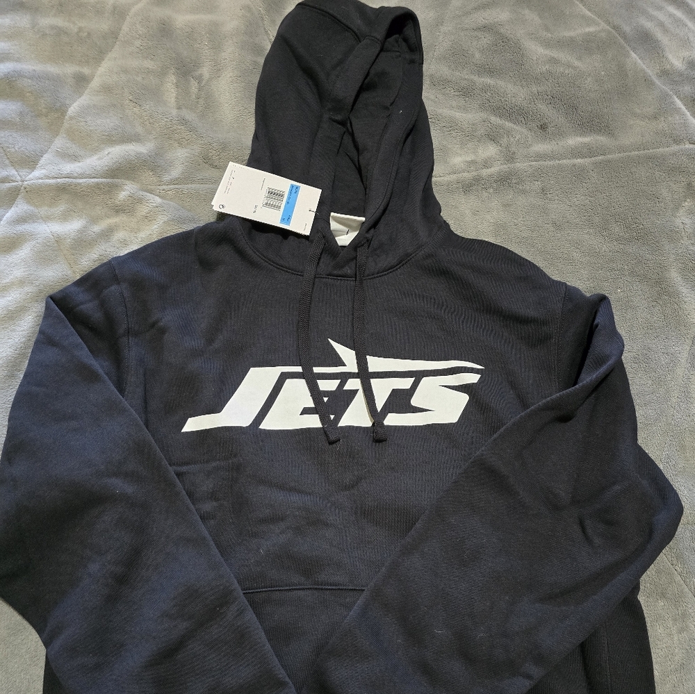 Jets Black Hoodie for Men